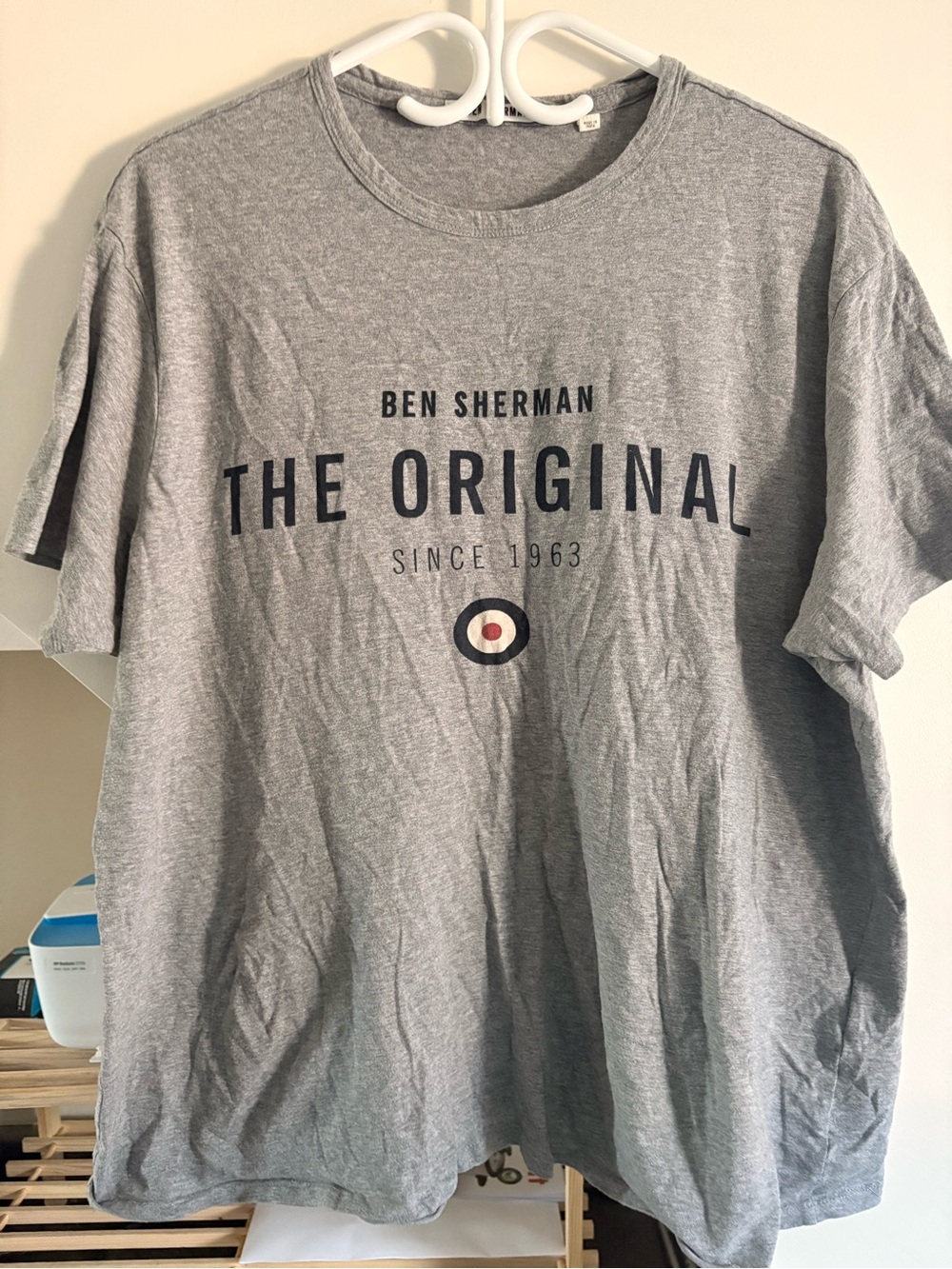 Ben Sherman Grey Short-Sleeve Graphic Tee with Target Logo